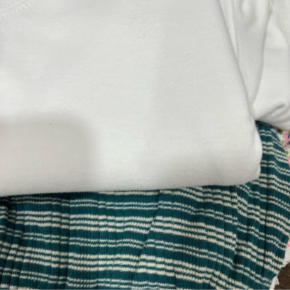 Vintage Bon Worth 90s embroidered Cat tee shirt oversized grandmacore kitten - Picture 5 of 5